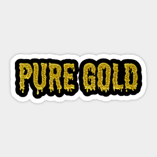 Pure Gold Sticker